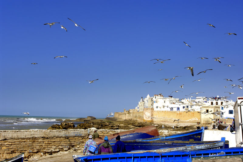 Essaouira un port du Maroc