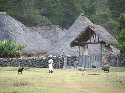 Un village de la Sierra Nevada de Santa Marta