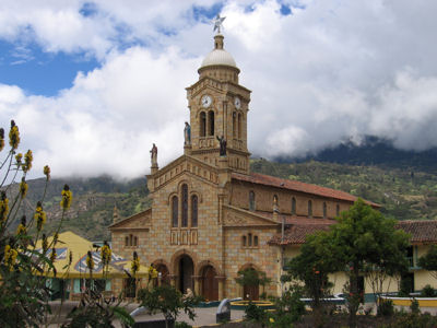 eglise montagne colombie